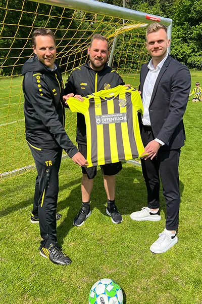 Sponsoring-Trikot der Oldenburg Knights