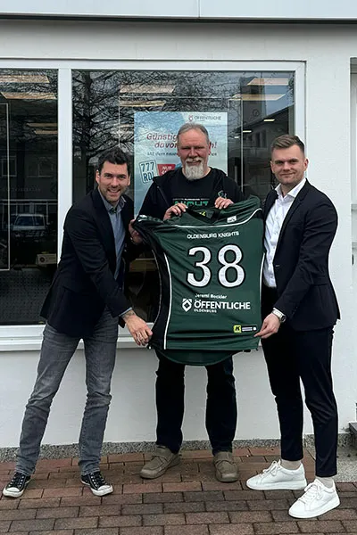 Sponsoring-Trikot BTB Sport